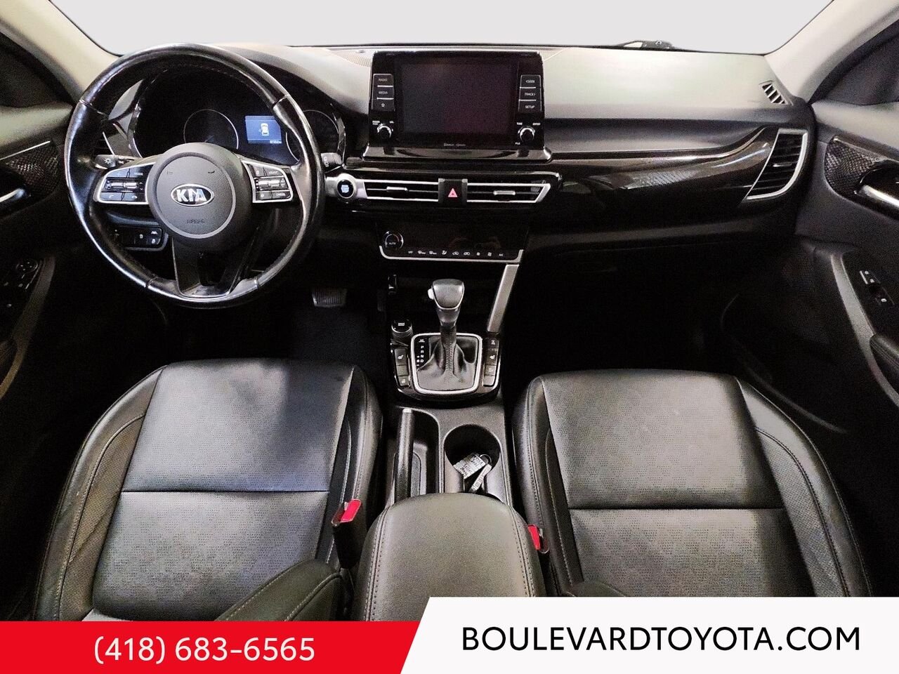 Kia SELTOS 100444A-13 | EX, AWD 2021 Blanc Québec - photo #16