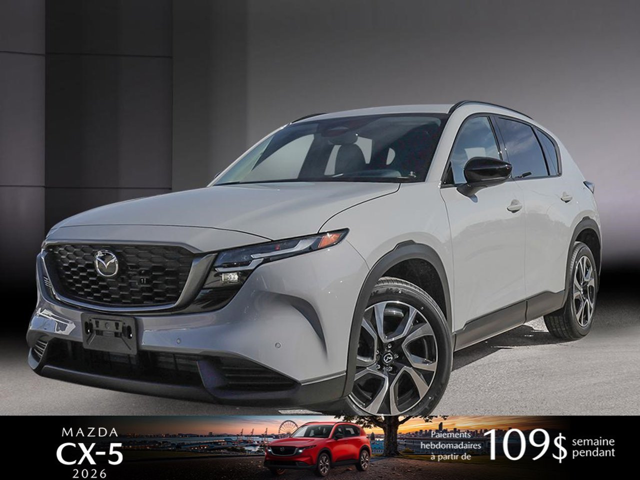 Mazda CX-5 JM3KMBHA8T0185366 2026 Gris aéro métallisé Mirabel - photo #0