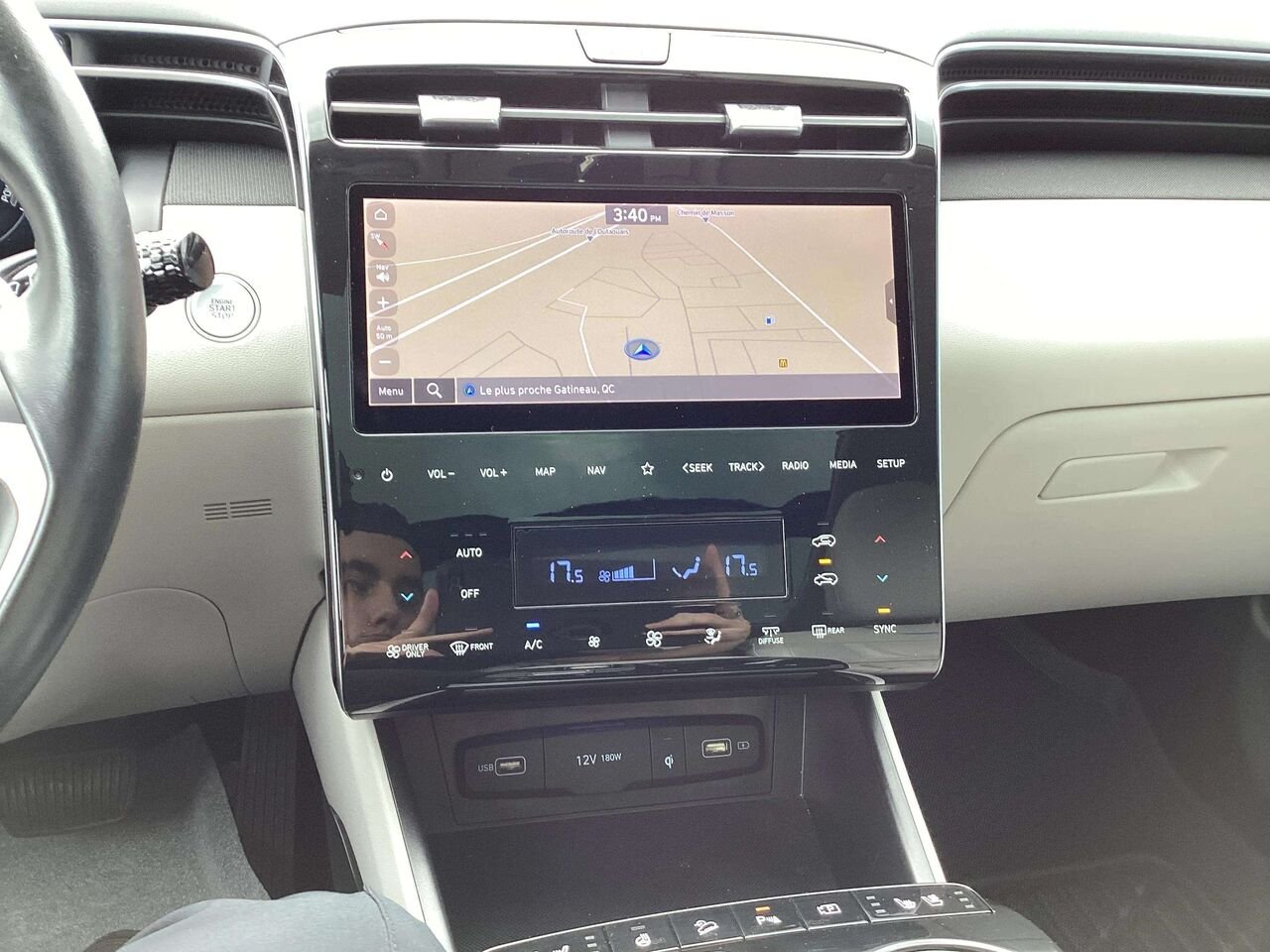 Hyundai Tucson hybride 2022 Blanc Gatineau - photo #11