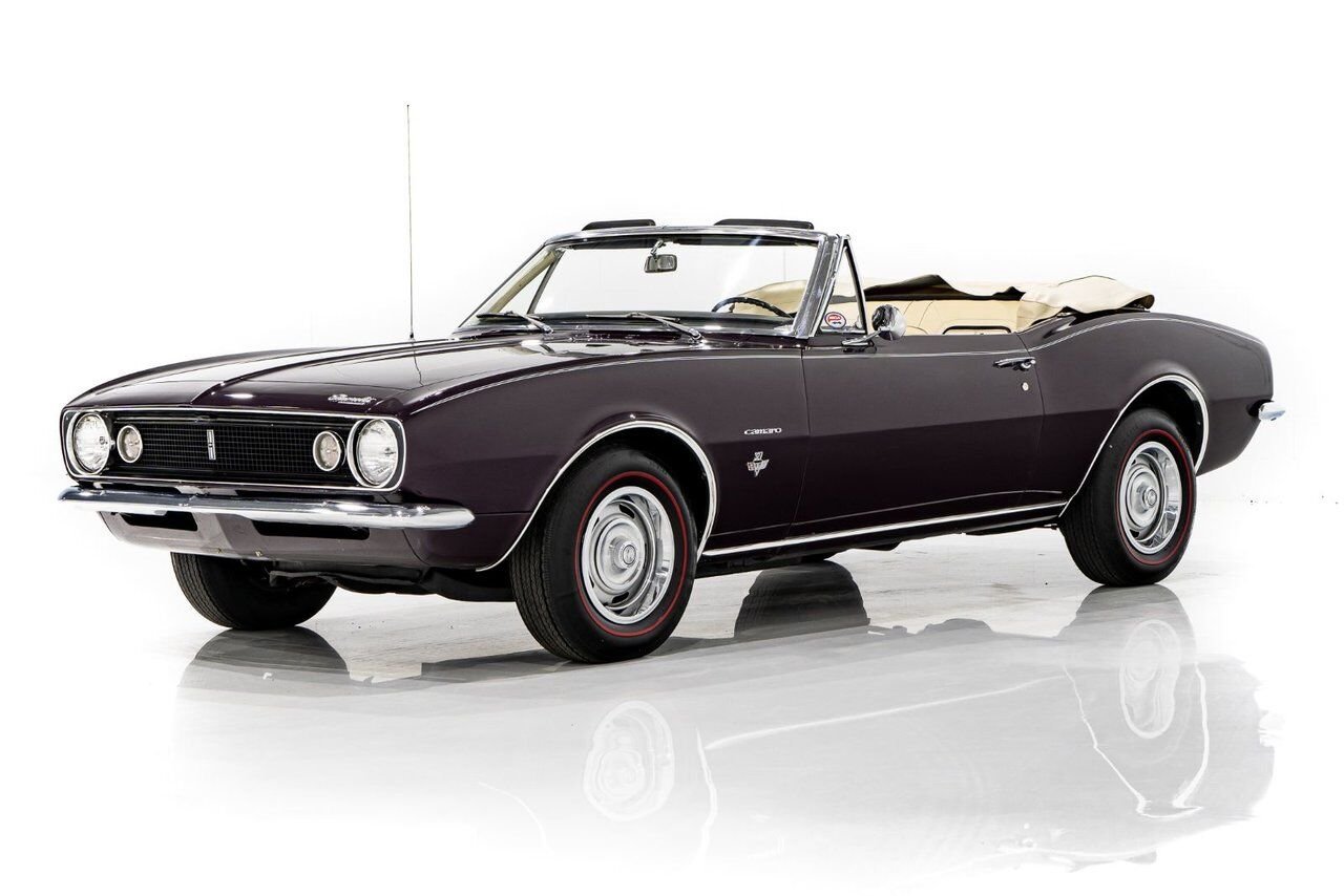 Chevrolet Camaro PRIX EN USD Convertible Beautifully presented from former Restoration 1967 mauve Montréal - photo #0