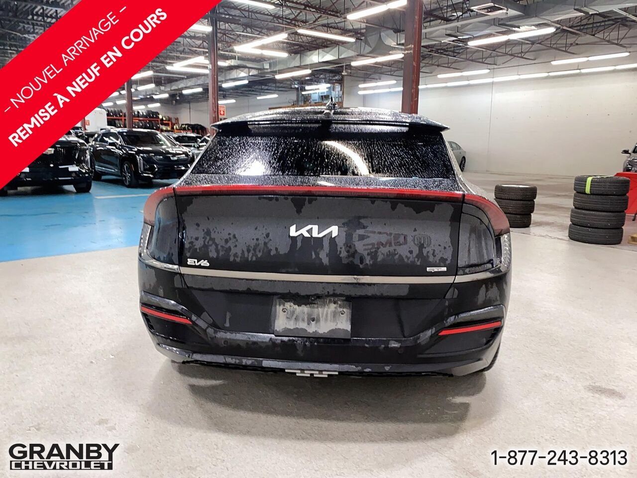 Kia EV6 Land TI avec ensemble GT-Line 1 | 27-0245A 2024 Noir Granby - photo #5
