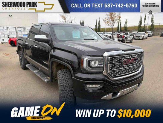 2018 GMC Sierra 1500 Denali 6.2L | Sunroof Black
