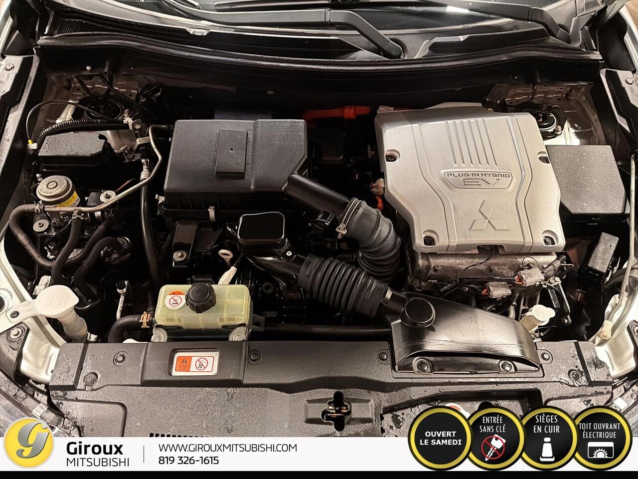 MITSUBISHI OUTLANDER PHEV BLACK EDITION 2022 Gris Sainte-Agathe-des-Monts - photo #7