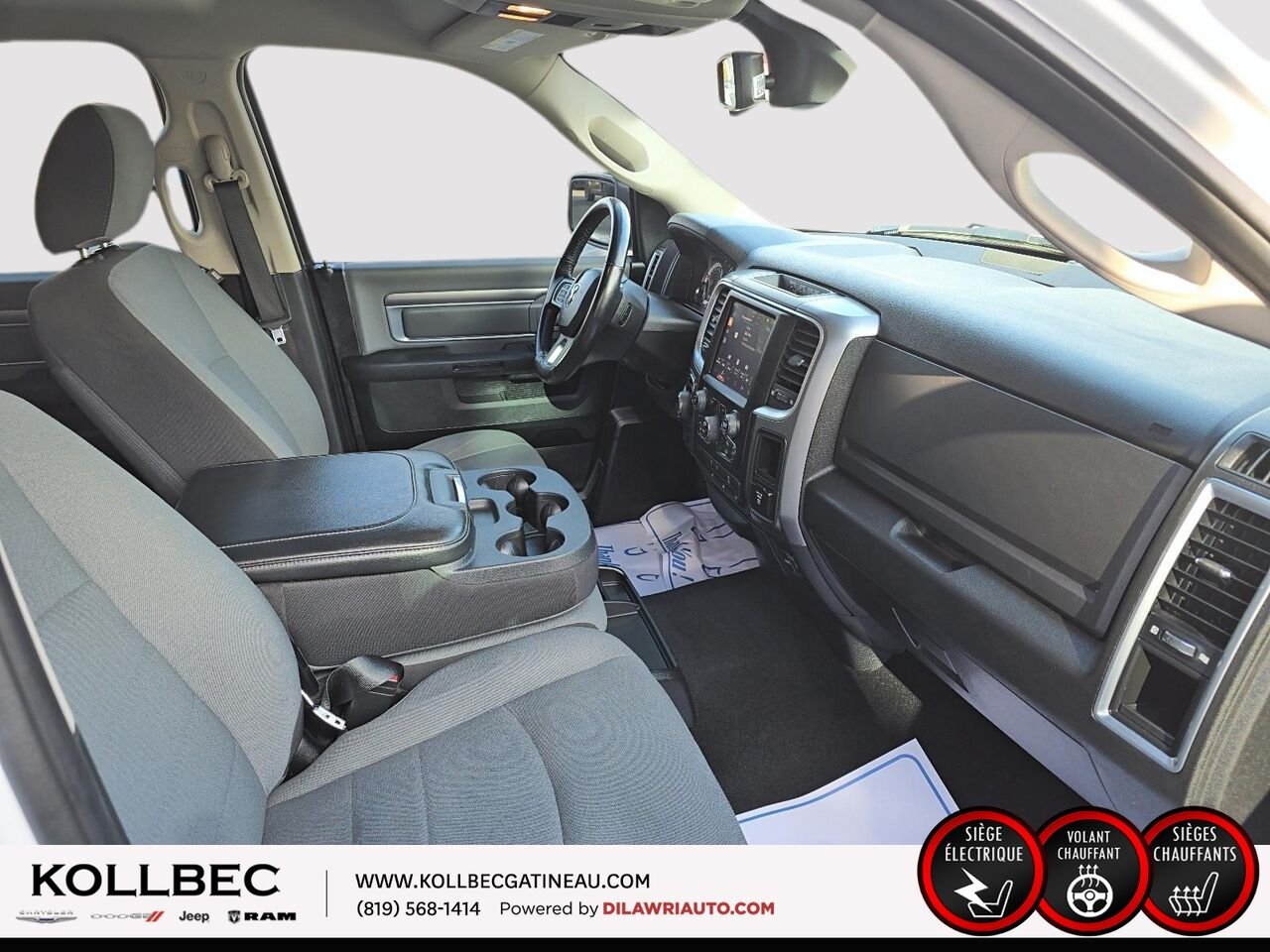 RAM 1500 SLT CrewCab 4x4 2022 Blanc Ottawa & Gatineau - photo #19