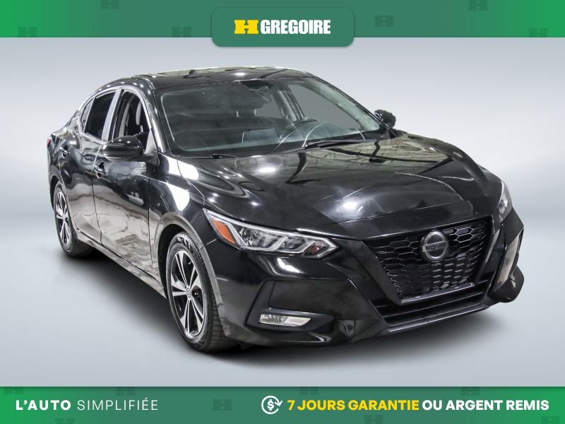 Nissan Sentra SV AUTO A/C MAGS TOIT CAM RECUL BLUETOOTH 2021 Noir