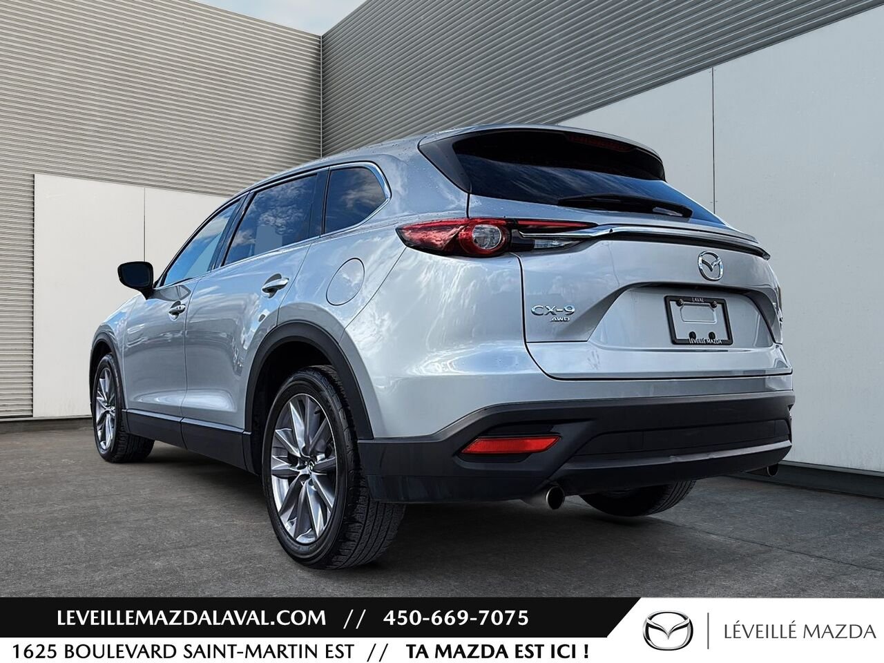 2023 Mazda CX-9 GS luxe TI Silver Laval - photo #6