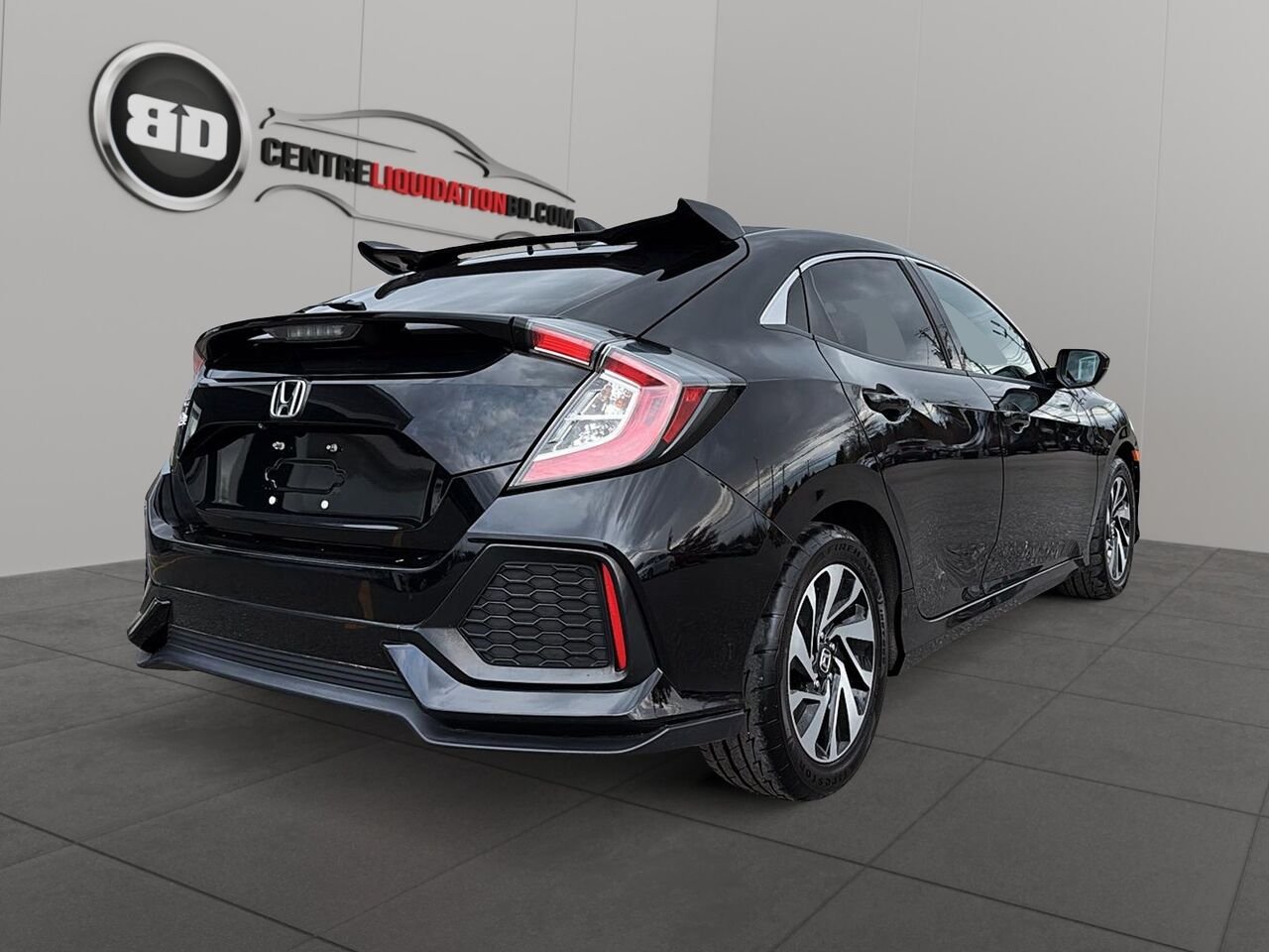 2017 Honda Civic Hayon LX 5 portes BM | BD0398A Black Granby - photo #4