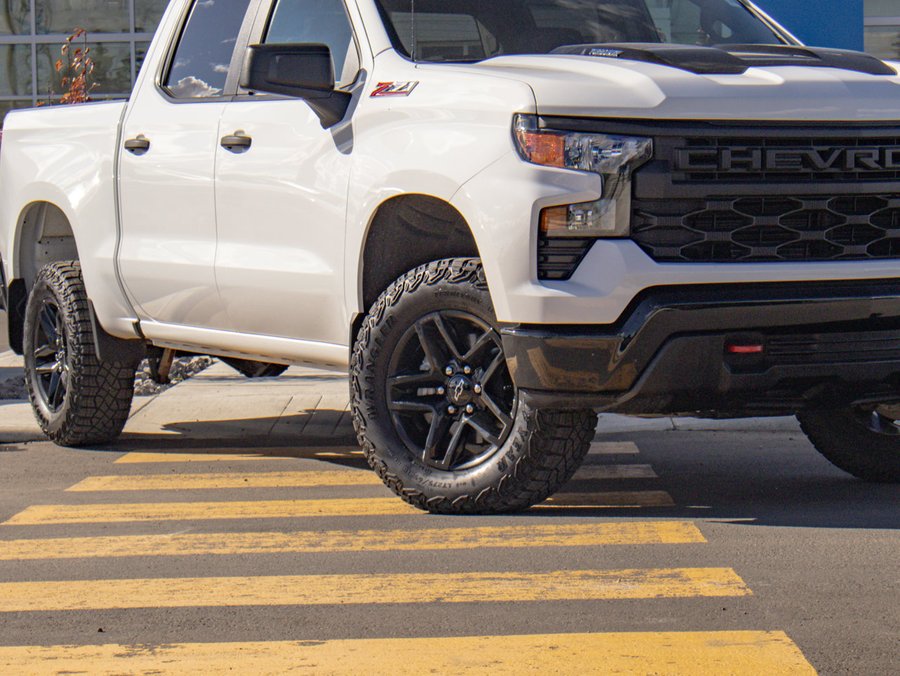 2025 Chevrolet Silverado 1500 Custom Trail Boss 2.7T | Remote Start | Power Adjustable Heated Mirrors White