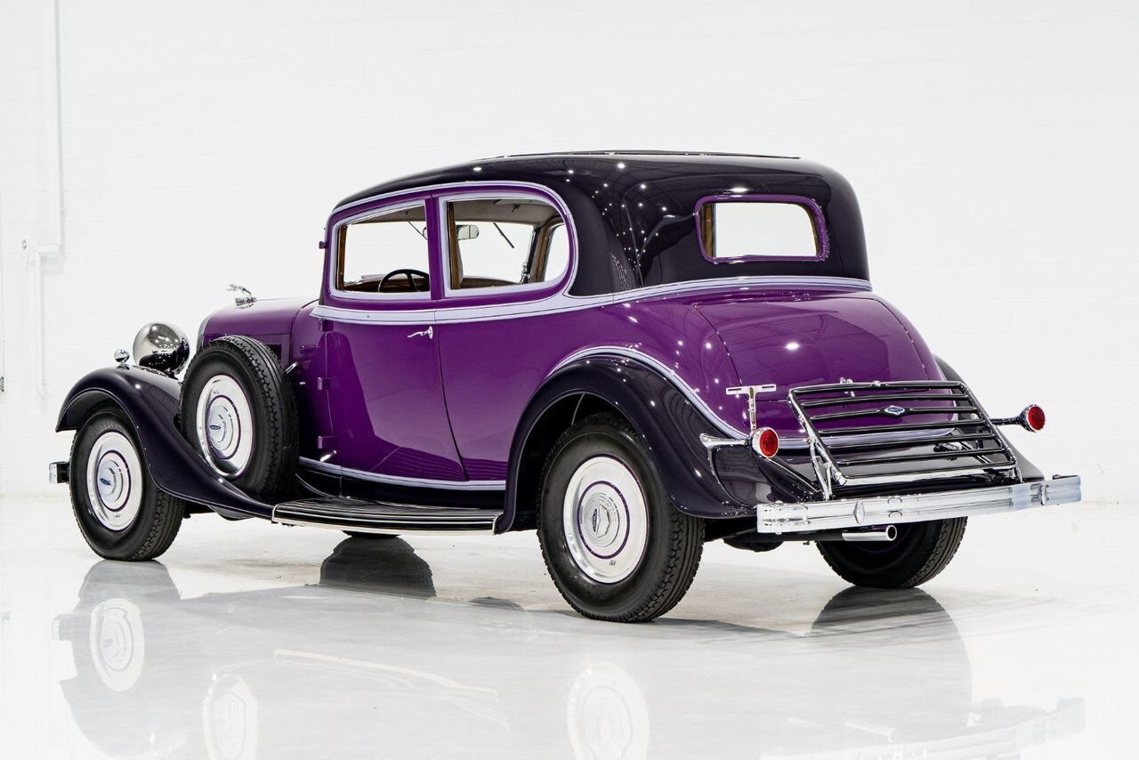 Lincoln KB Victoria Coupe One Of 18 Built, And The Only Known Surviving **PRICE IN USD** 1933 mauve Montréal - photo #23
