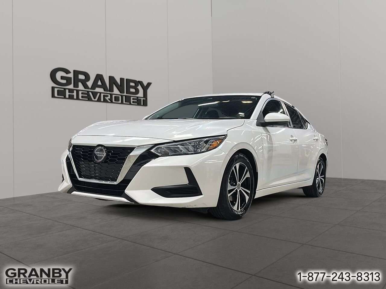 Nissan Sentra SV | 27-0244A 2020 Blanc Granby - photo #0
