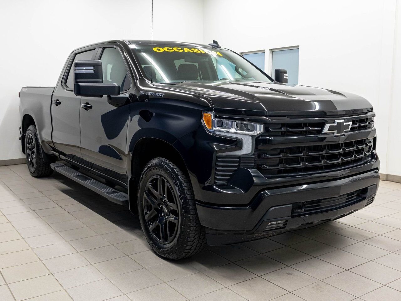 2024 Chevrolet Silverado 1500 RST TRUE NORTH NHT CREW 4X4 V8 *NAV BOSE BEDLINER Black Saint-Jérôme - photo #8