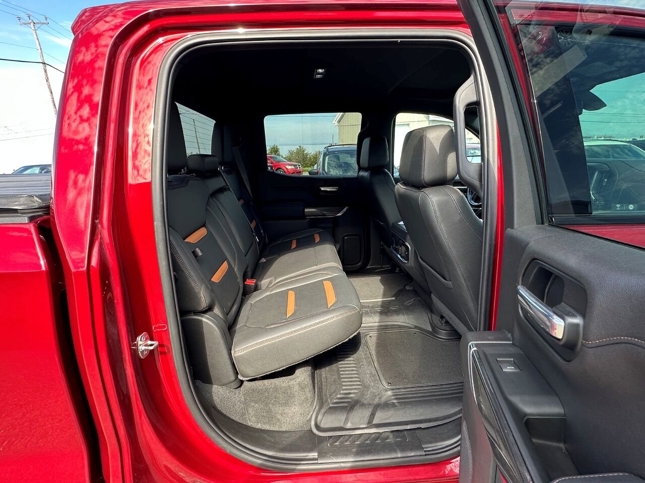 2021 GMC SIERRA K1500 AT4 SIERRA K1500 AT4 Red Matane - photo #14