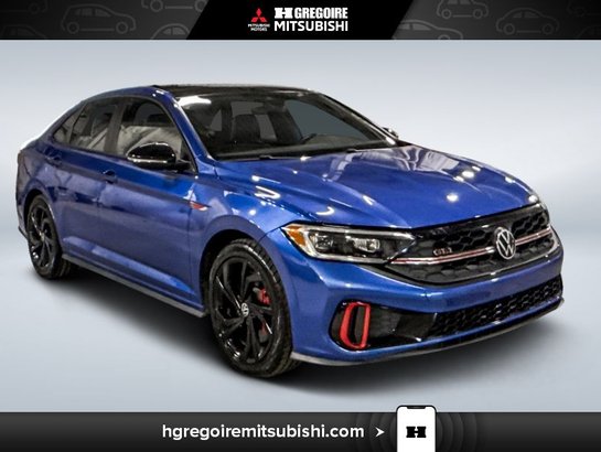 2023 Volkswagen Jetta Manual * Toit * Mags * Camera * Cuir * Carplay Blue