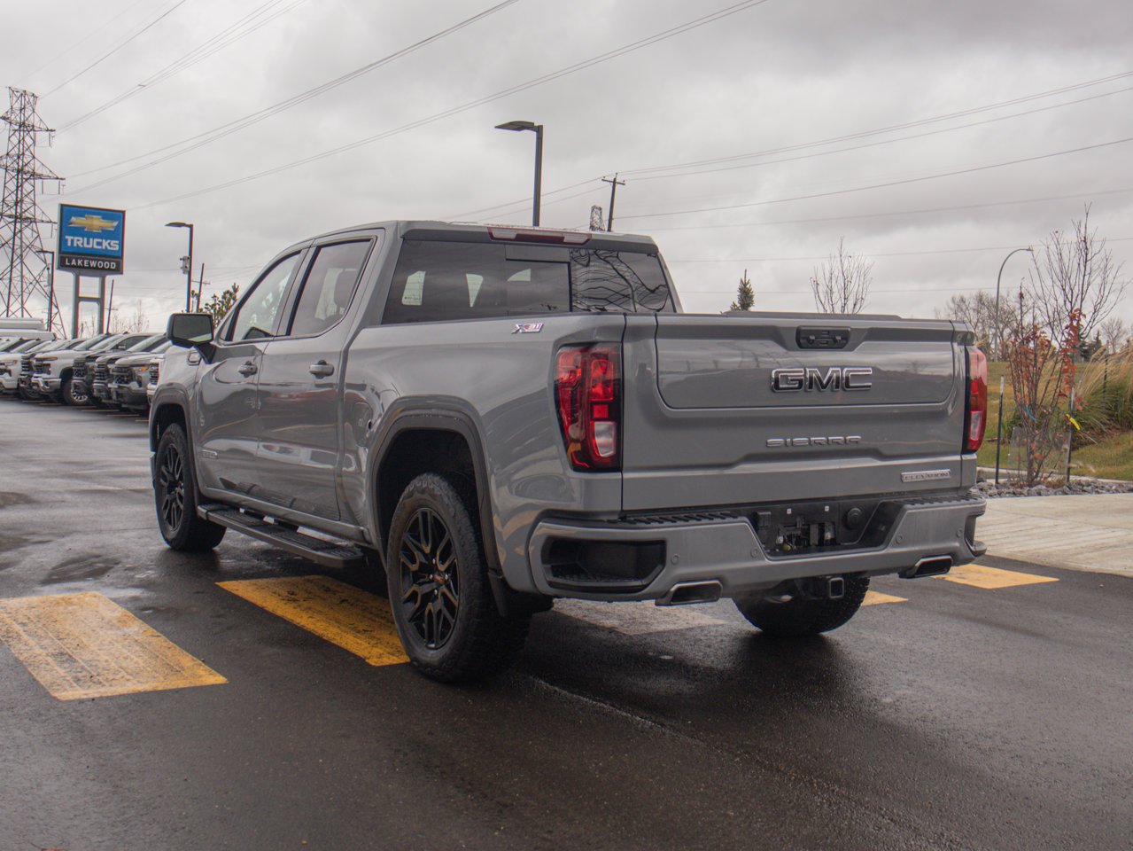 2024 GMC Sierra 1500 4WD Crew Cab 147 Elevation Grey Sherwood Park - photo #7