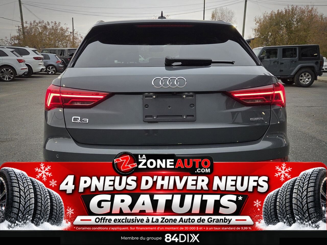 Audi Q3 2023 Gris Granby - photo #5