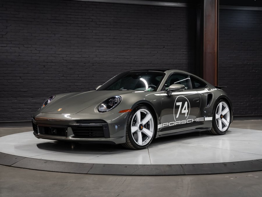 2025 Porsche 911 Turbo 50 Years | Full Body PPF | Mackenzie Tartan Interior | Sport Chrono Package | Heritage Design Green