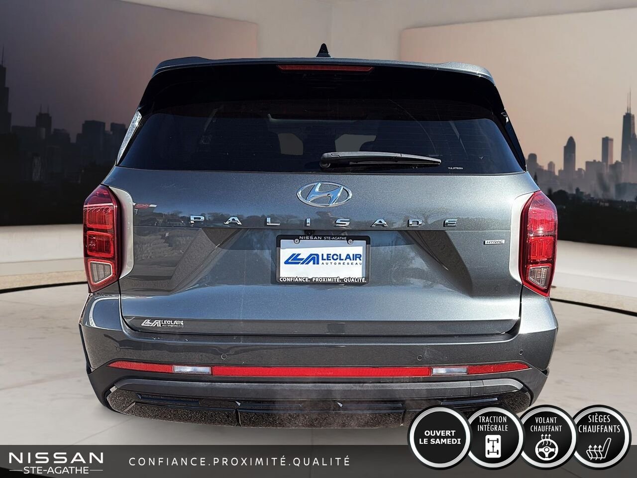 2023 Hyundai Palisade URBAN 8 PLACES TI | UN SEUL PROPRIÉTAIRE | TOIT OUVRANT | APPLE CARPLAY | DÉMARREUR À DISTANCE Blue Saint-Jérôme - photo #3