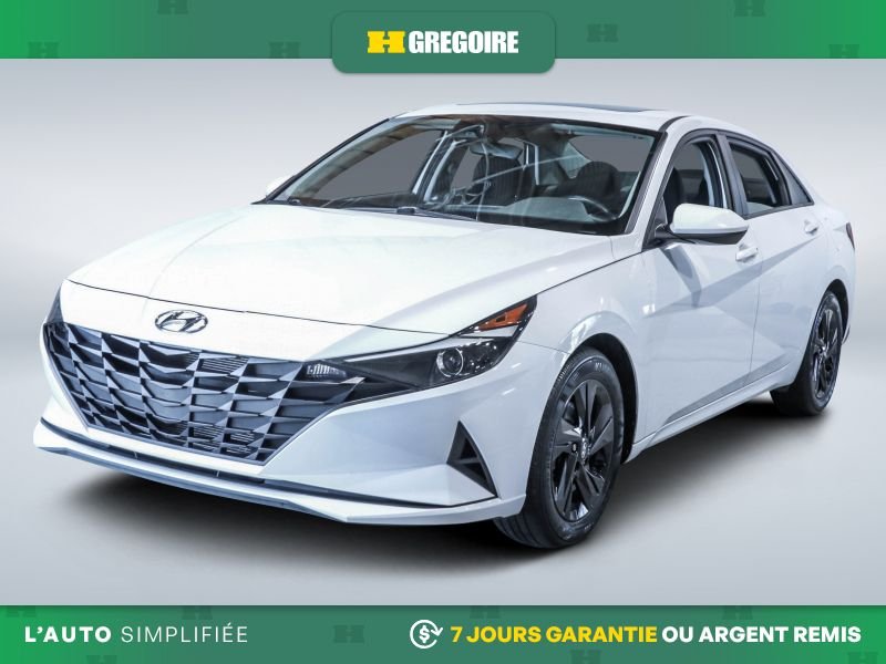 2021 Hyundai Elantra White Laval - photo #2