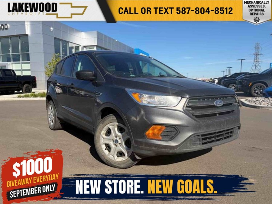 2017 Ford Escape S 100A AWD 1.5L EcoBoost | Rear Vision Camera Grey