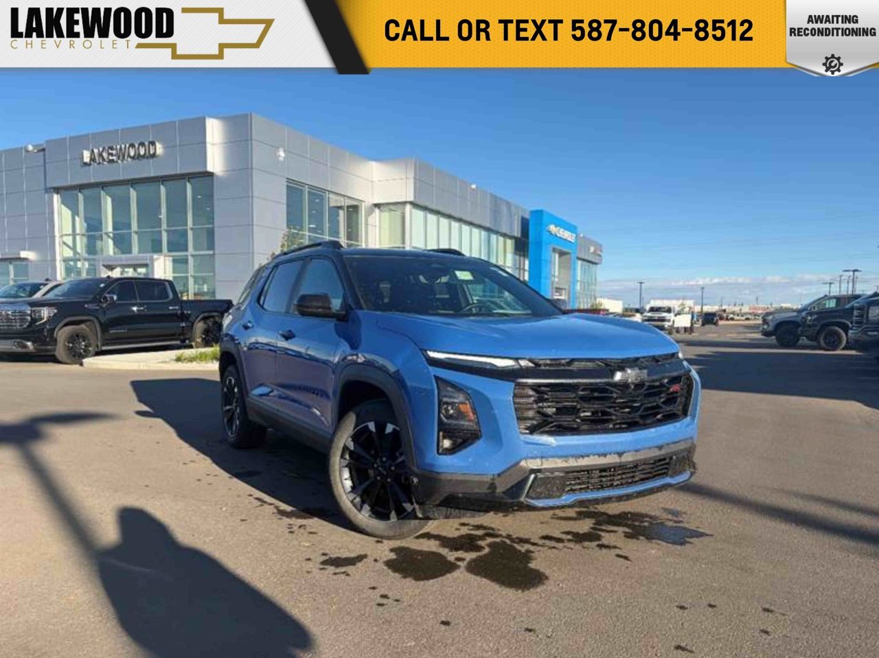 2025 Chevrolet Equinox AWD 4dr RS Blue Sherwood Park - photo #0