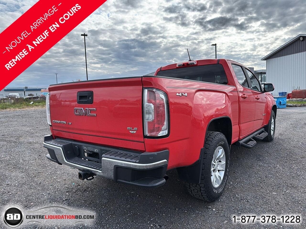 GMC Canyon SLE CREW CAB | BD0436 2018 Rouge Granby - photo #7