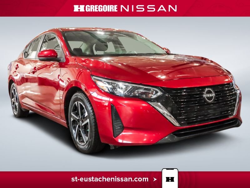 Nissan Sentra SV APPLE CARPLAY MAGS VOLANT CHAUFFANT 2024 Rouge