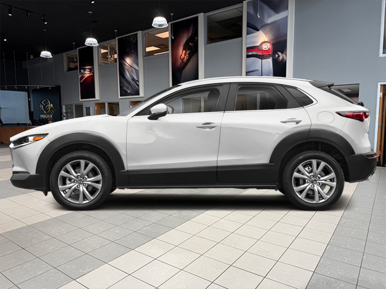 2026 MAZDA CX-30 GS White Notre-Dame-des-Prairies - photo #1