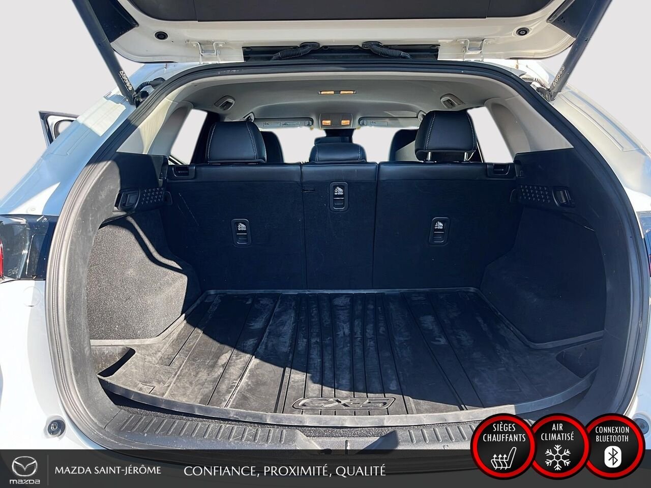 2024 Mazda CX-5 GS | 1 PROPRIÉTAIRE | JAMAIS ACCIDENTÉ | AWD | CUIR | VOLANT CHAUFFANT White Saint-Jérôme - photo #22