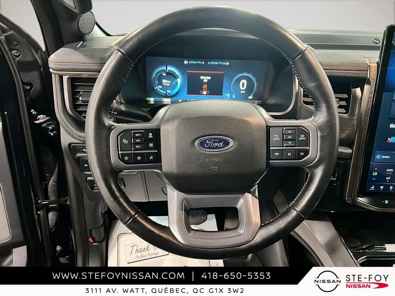 Ford F-150 Lightning GROUPE 510 A, standard range 2023 Bleu Ste-Foy - photo #11