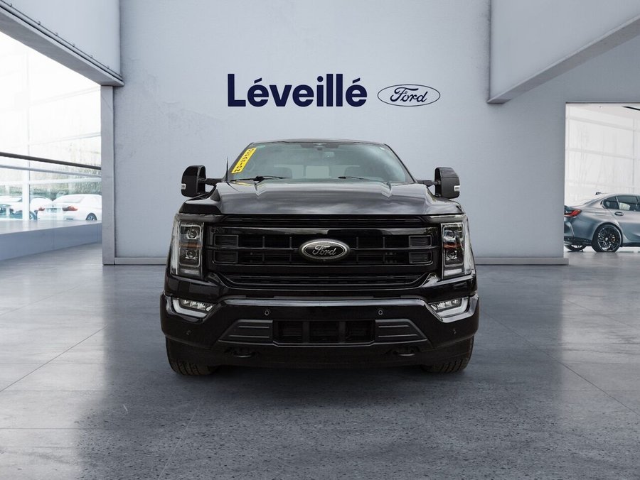 Ford F-150 LARIAT 2.7L ** 502A ** BLACK PACK ** TOIT PANO ** SPORT ** 20P ** 360 ** 5,5 pi 2023 Noir