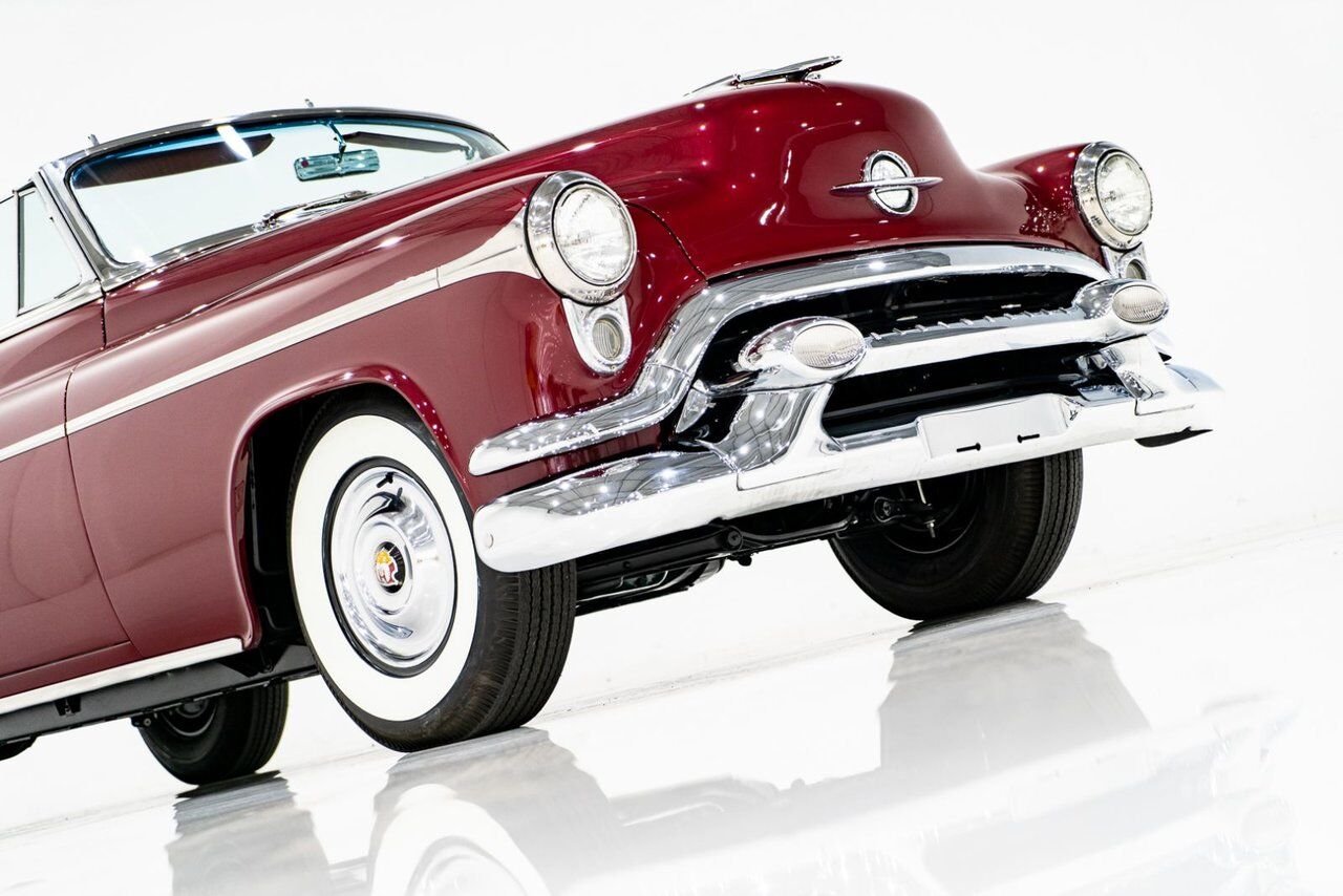 Oldsmobile 98 PRIX EN USD | Convertible Beautifully Presented from complete Restoration 1953 Rouge Montréal - photo #42