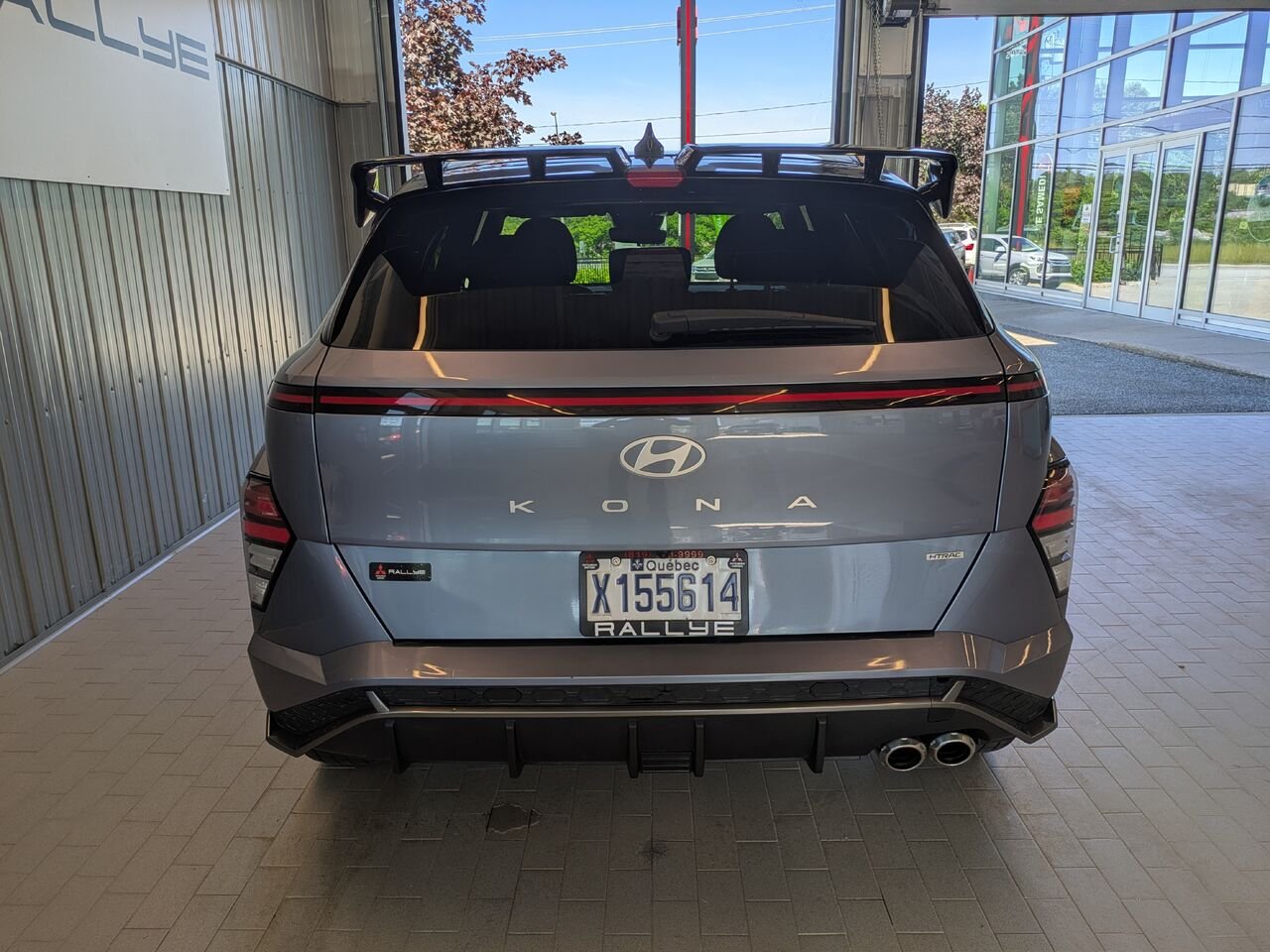 2024 Hyundai Kona Grey Gatineau - photo #2