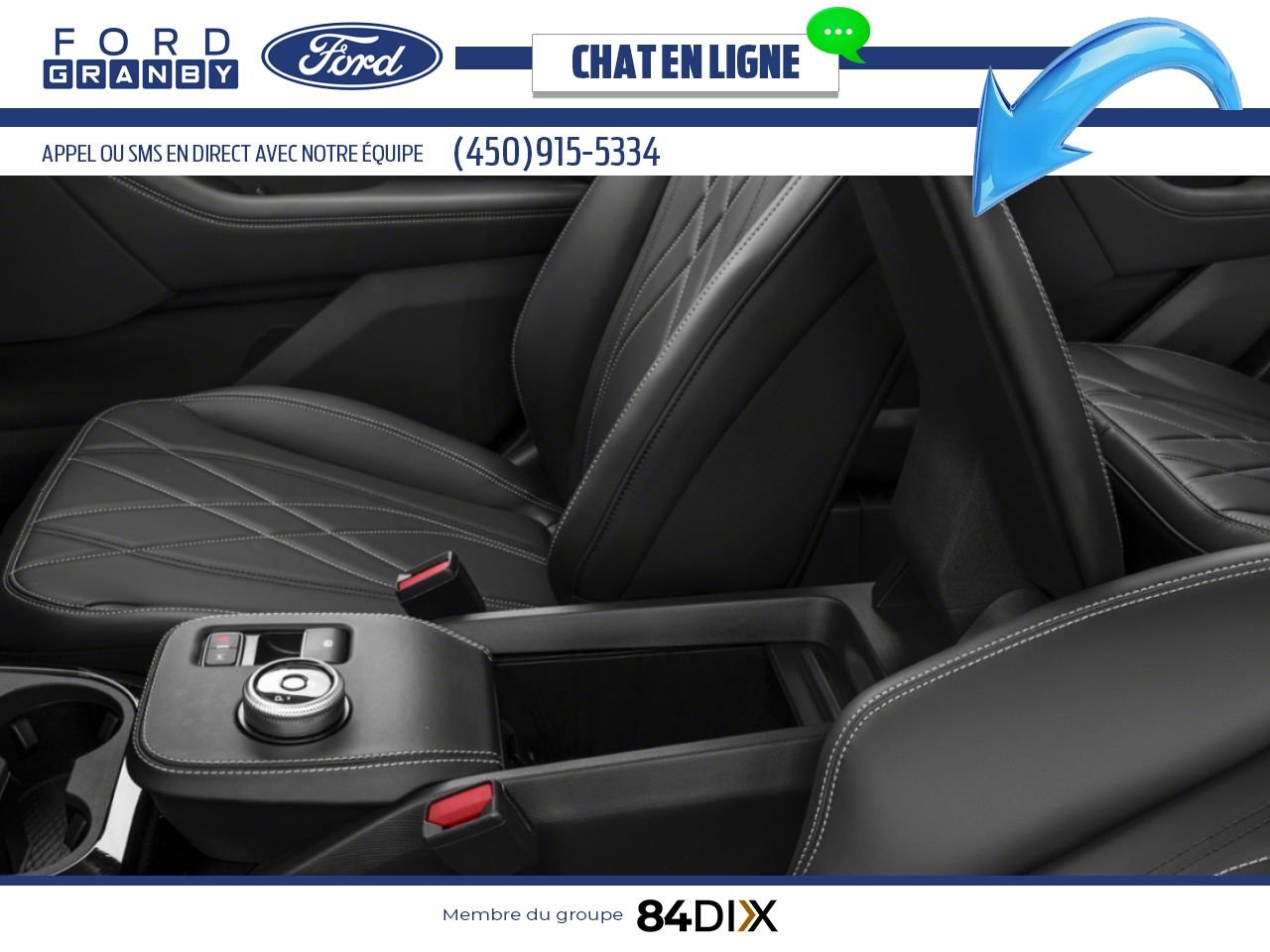 Ford Mustang Mach-E 2025 Gris glacier métallisé trois couches Granby - photo #3