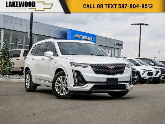 2024 Cadillac XT6 AWD Luxury AWD 2.0T 7-Passenger | Ultra View Power Sunroof White