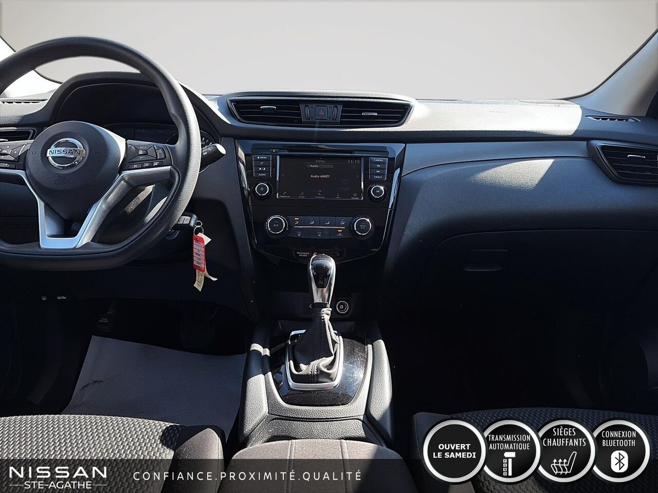 Nissan Qashqai S TI | AUTOMATIQUE | GROUPE COMMODITÉ | UN SEUL PROPRIÉTAIRE 2019 Gris Saint-Jérôme - photo #10