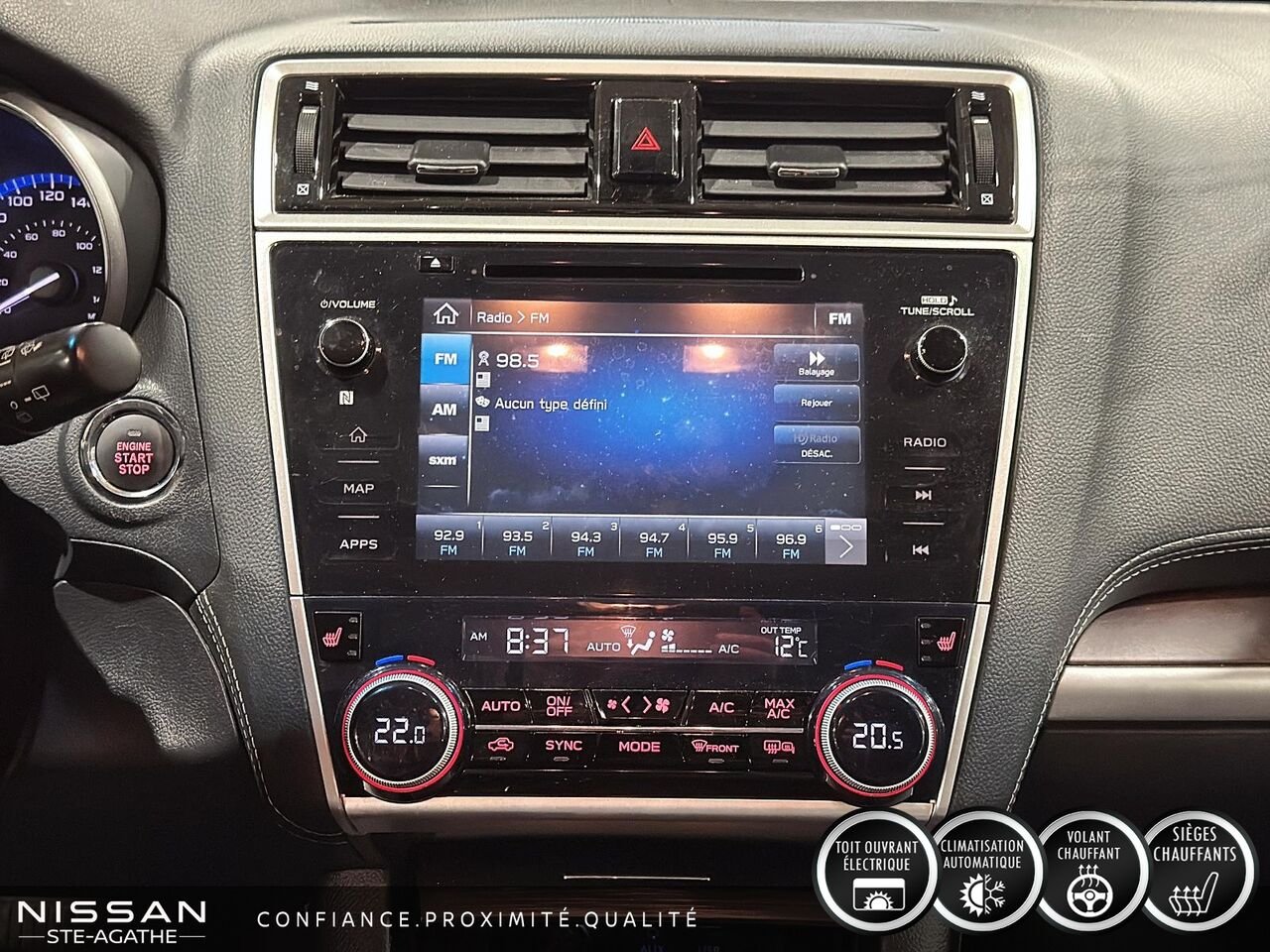 2018 Subaru Outback LIMITED TI | JAMAIS ACCIDENTÉ | CUIR | TOIT OUVRANT | NAVIGATION | EYESIGHT Silver Saint-Jérôme - photo #11