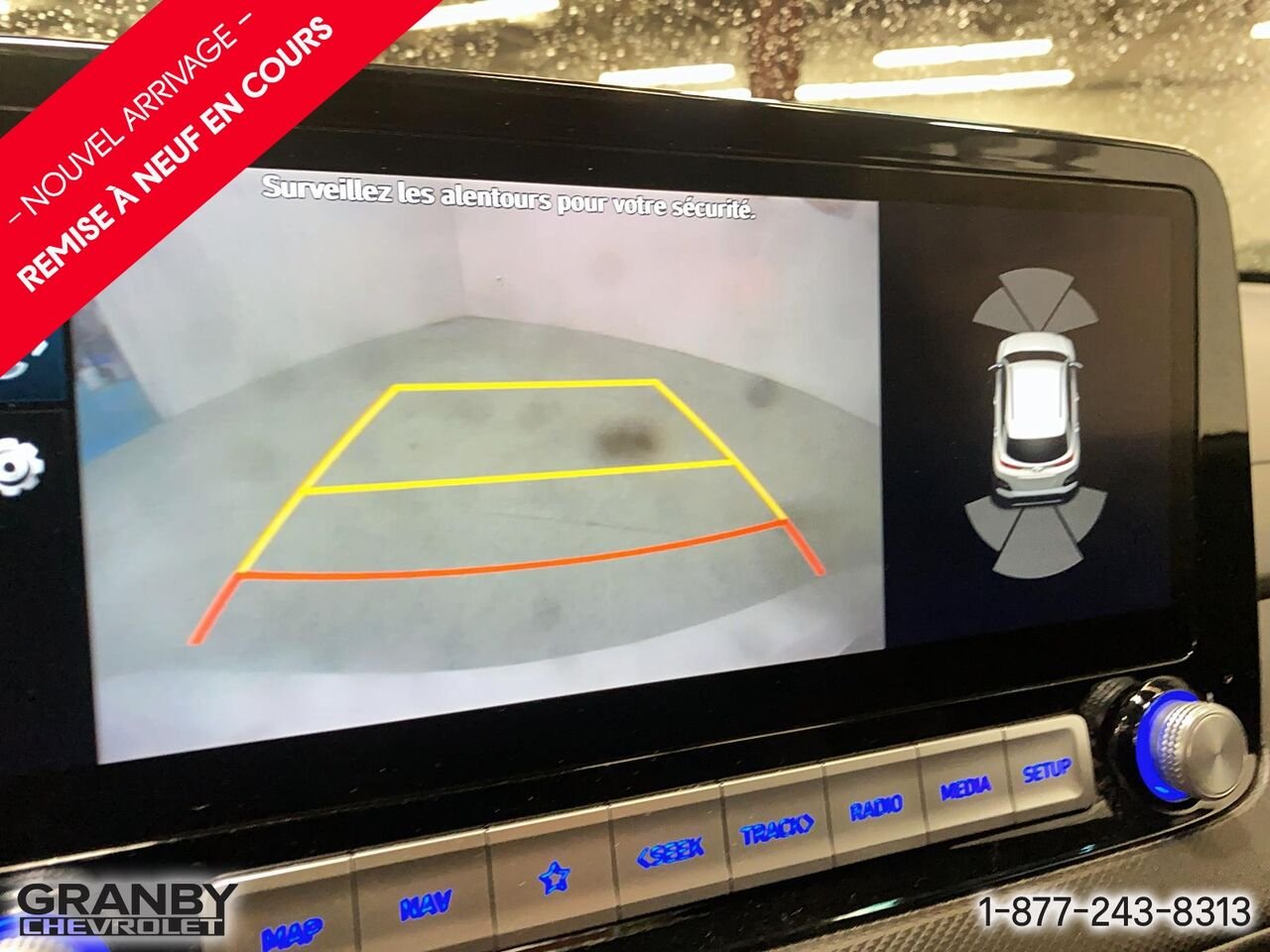 Hyundai Kona électrique Ultimate TA | 27-0277A 2023 Blanc Granby - photo #17