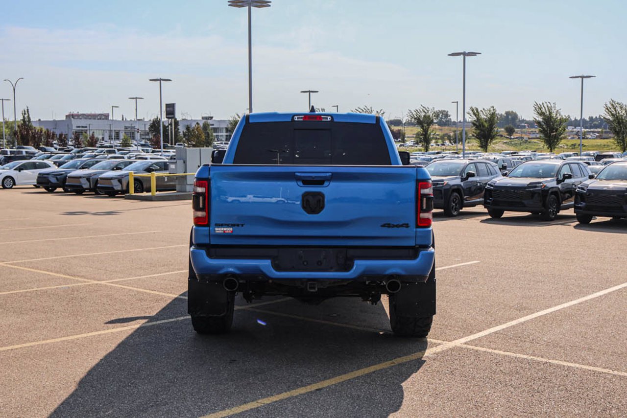 2021 Ram 1500 Sport 4x4 Crew Cab 5'7 Box Blue Sherwood Park - photo #6