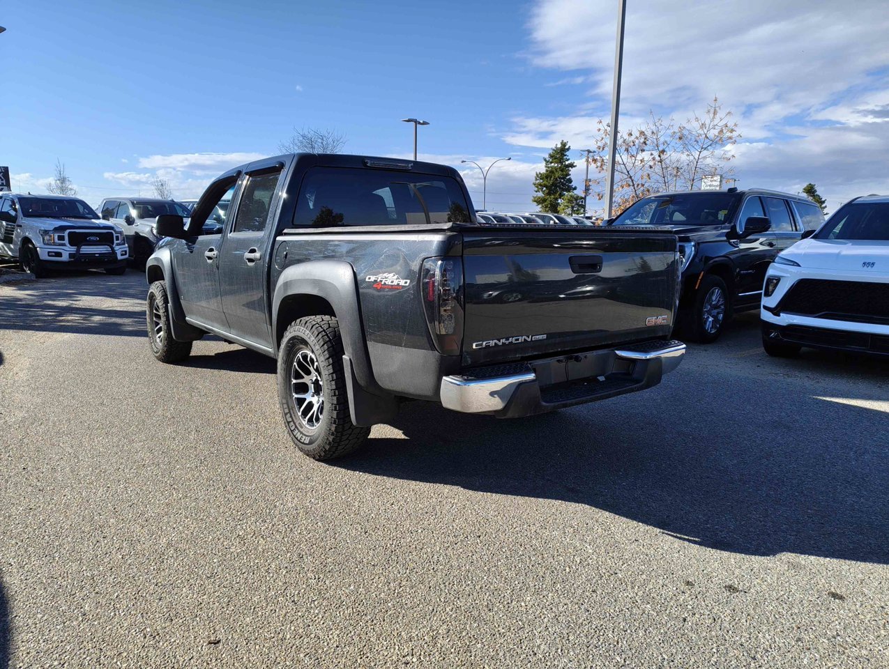 2008 GMC Canyon 4WD Crew Cab 126.0 SLE Black Sherwood Park - photo #4