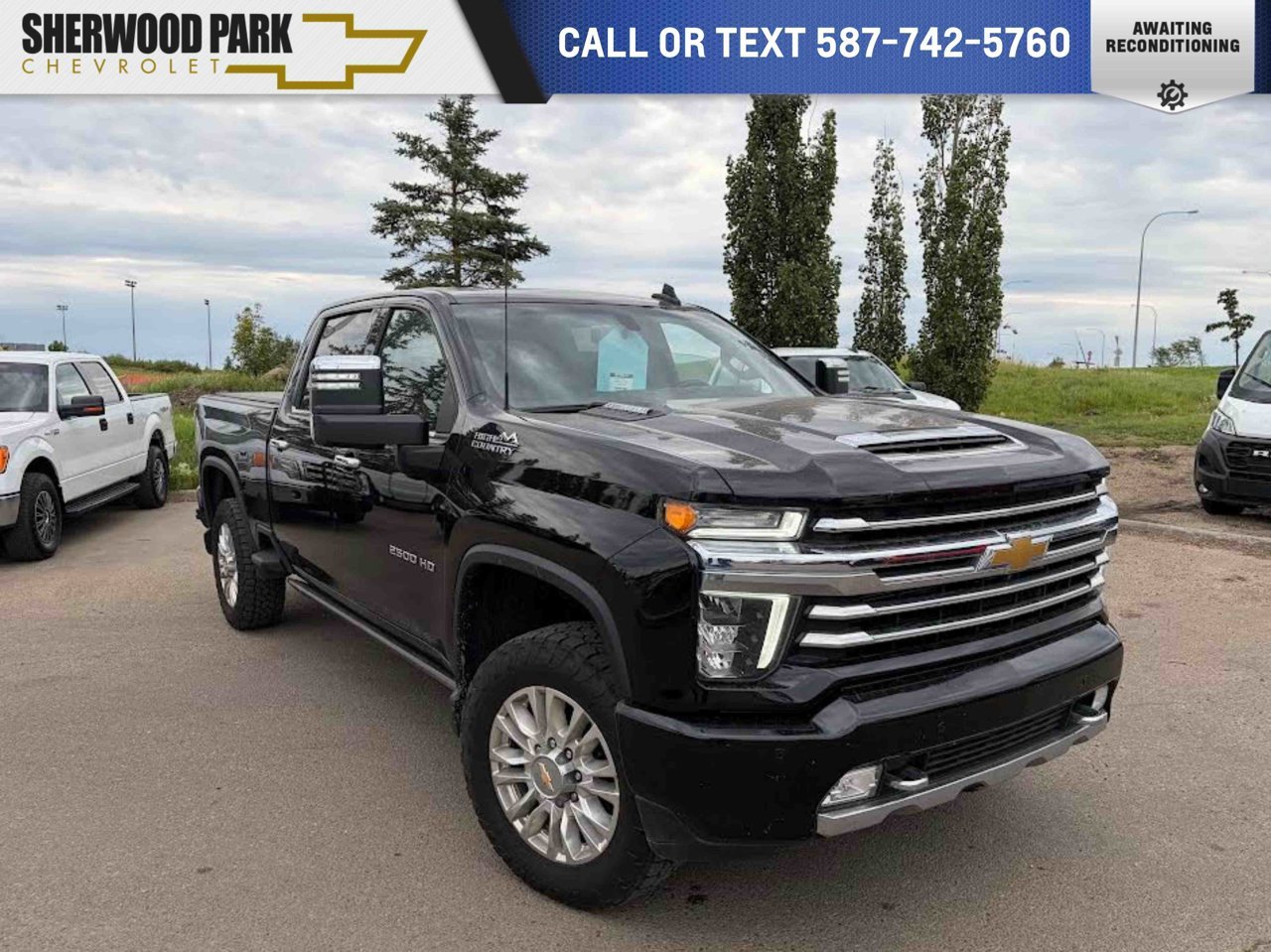 2022 Chevrolet Silverado 2500HD 4WD Crew Cab 159 High Country Black Sherwood Park - photo #0