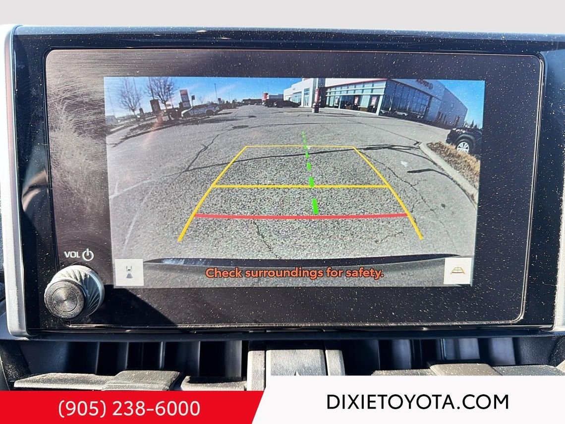 2023 Toyota RAV4 Power Sunroof, Heated Seats, Alloy Wheels, Heated Steering Wheel, Bluetooth Midnight Black Metallic Mississauga - photo #15