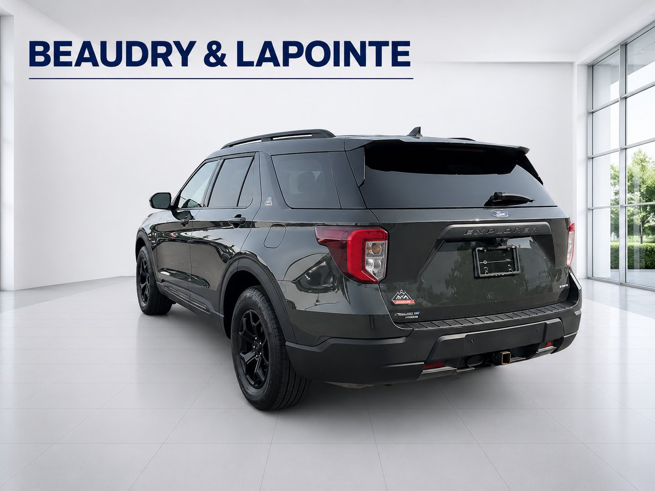 2022 Ford Explorer Green La Sarre - photo #3