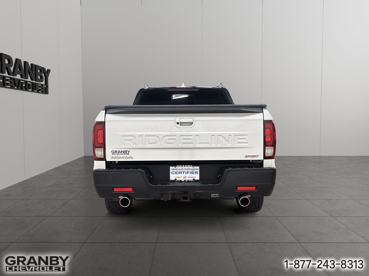 2025 Honda Ridgeline Sport Traction Intégrale | 26-0168A White Granby - photo #5