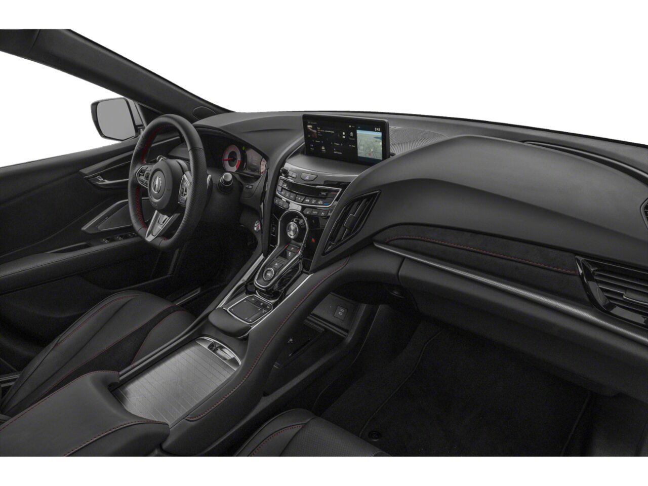 Acura RDX A-Spec 2023 LIQUID CARBON METALLIC(NH-885MX)-RED Saint-Eustache - photo #3