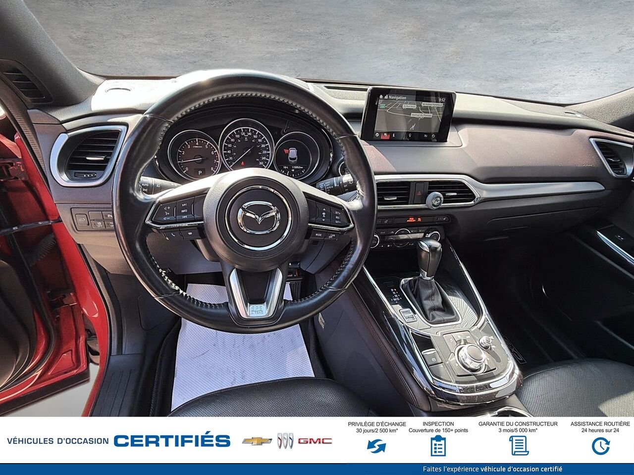 2018 MAZDA CX-9 GRAND GT TI Red Montmagny - photo #7