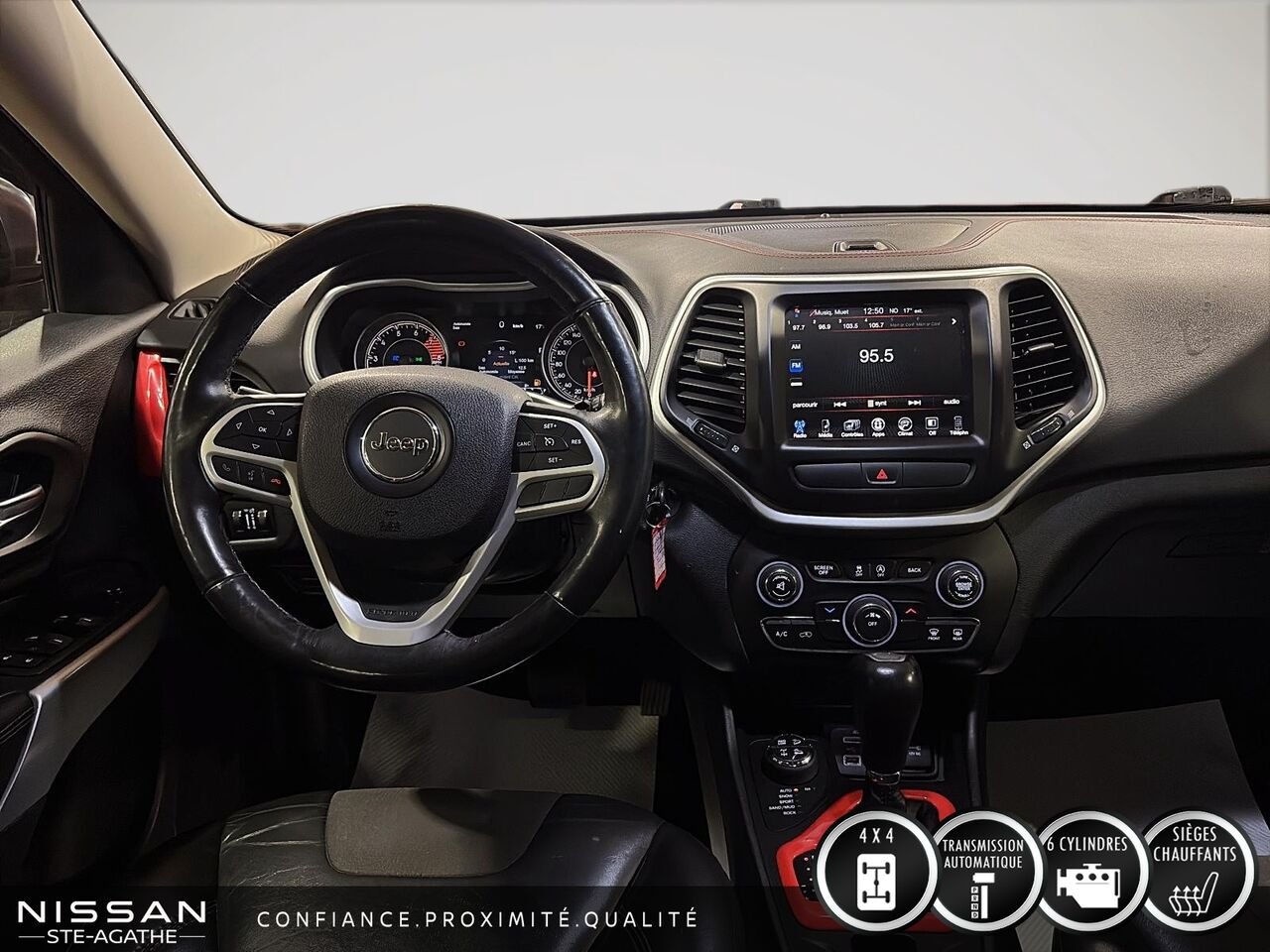 2017 Jeep Cherokee Red Ste-Agathe des Monts - photo #9
