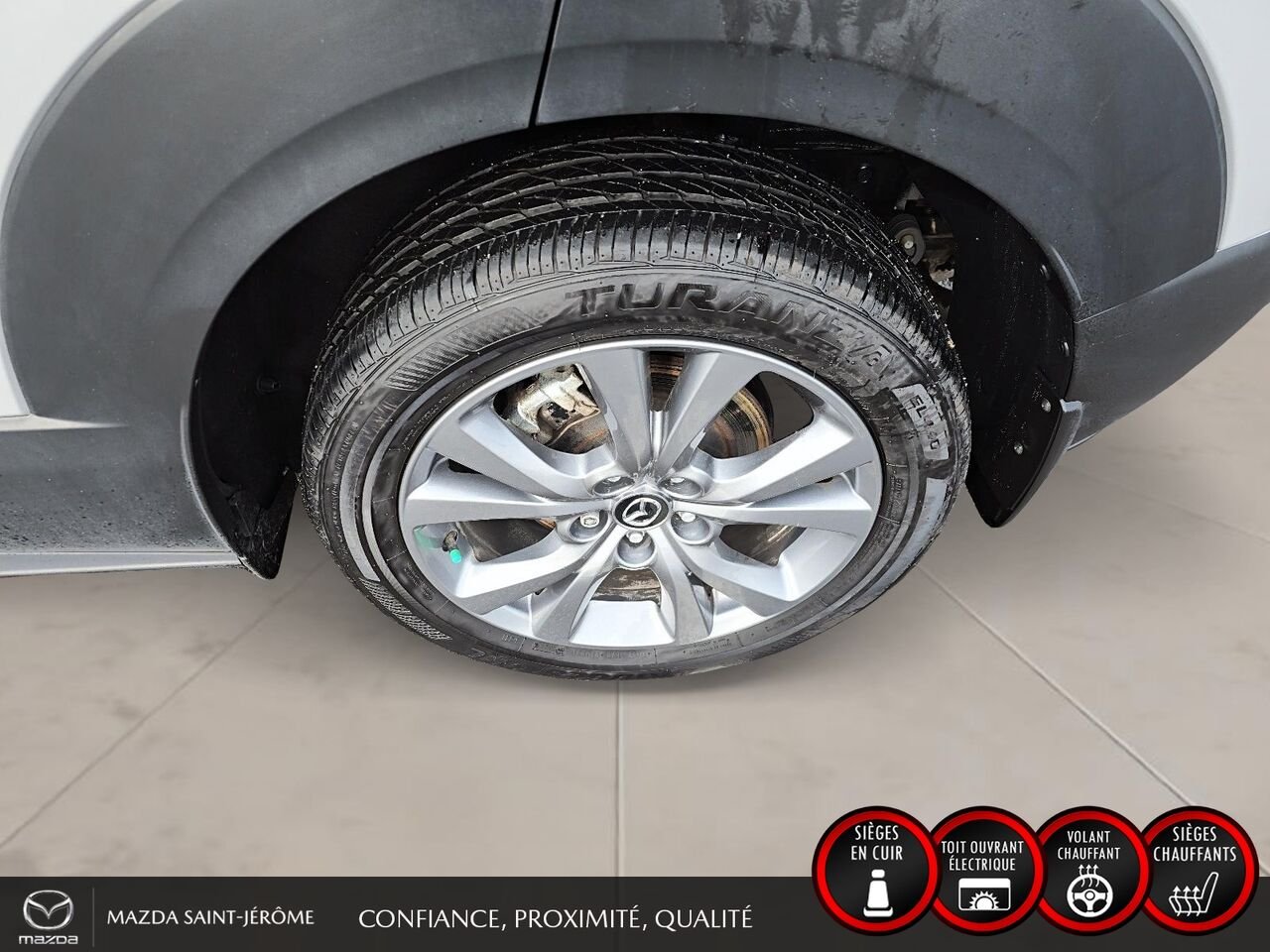 Mazda CX-30 GS LUXURY | 1 PROPRIÉTAIRE | JAMAIS ACCIDENTÉ | CUIR | TOIT OUVRANT | AWD 2025 Blanc Saint-Jérôme - photo #10