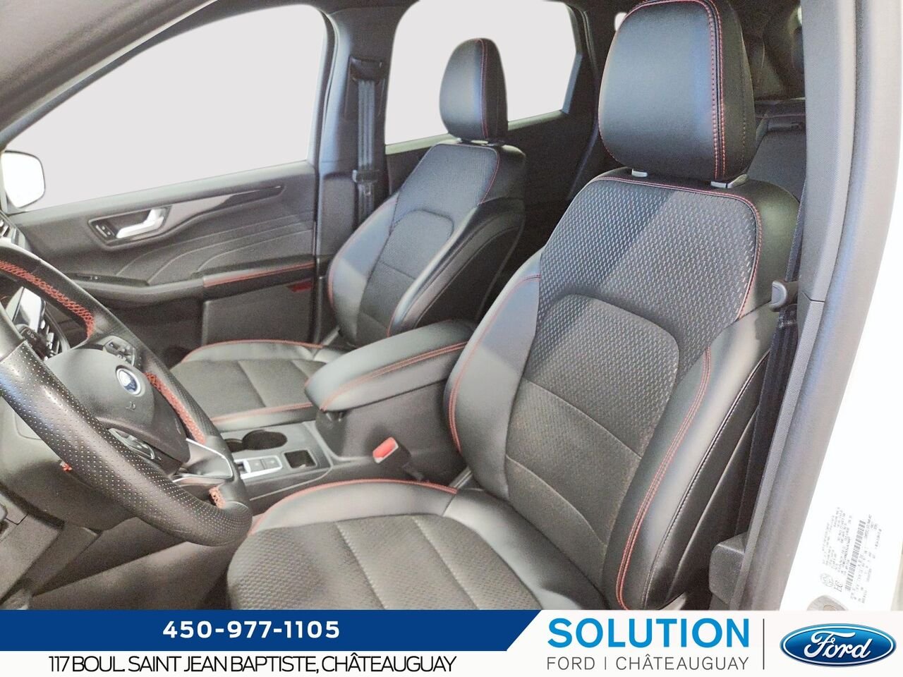 2025 Ford Escape ST-LINE HYBRIDE AWD White Châteauguay - photo #17