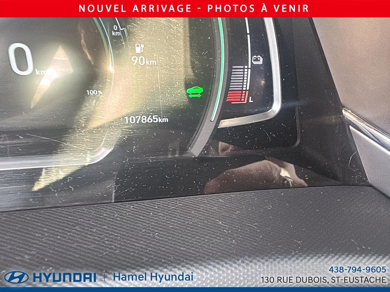 2020 Hyundai Ioniq Electric White Saint-Eustache - photo #8