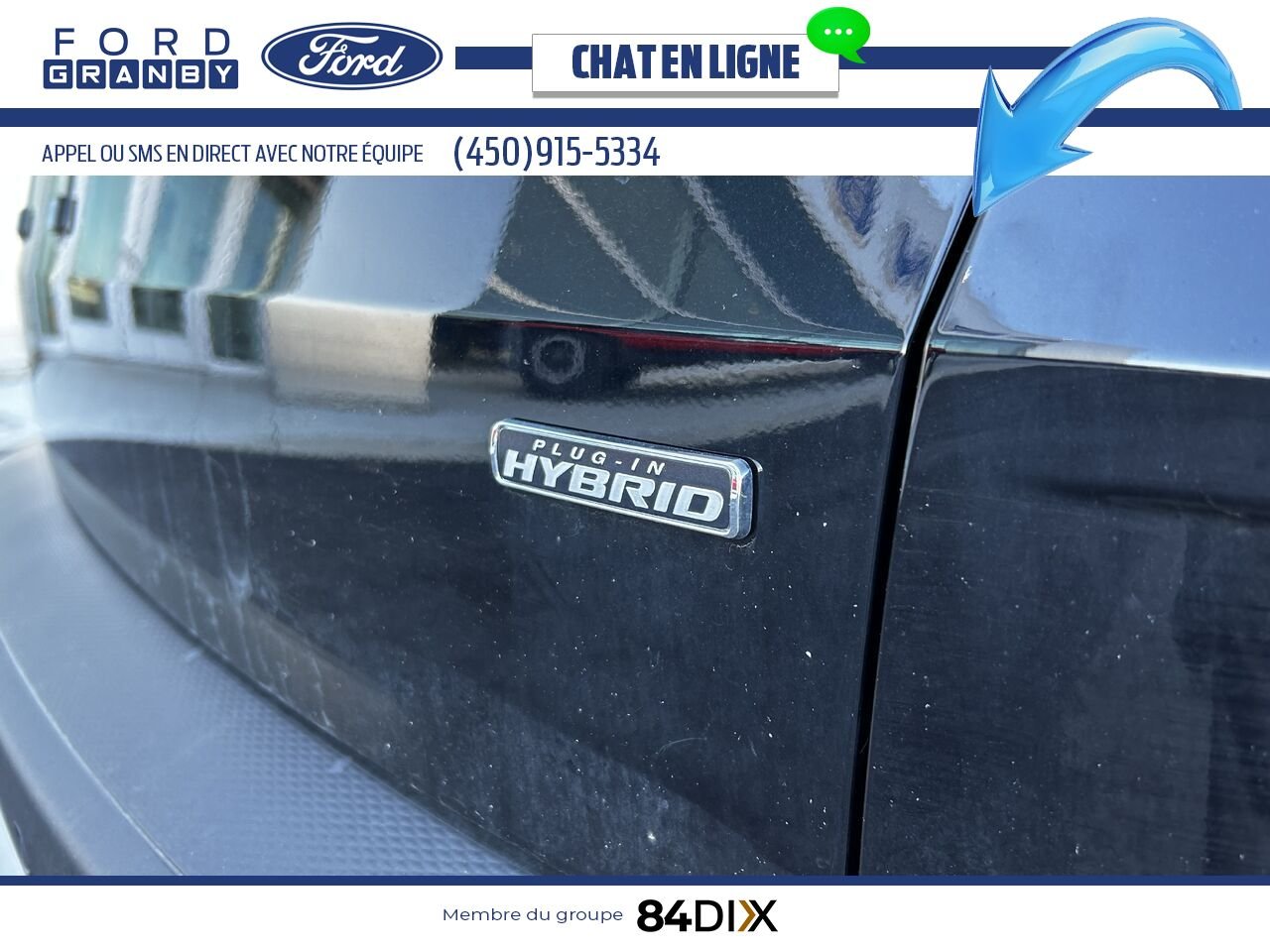 Ford Escape 2025 Noir agate métallisé Granby - photo #8